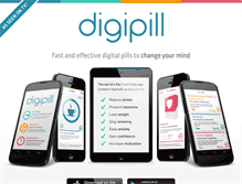 Tablet Screenshot of digipill.com